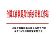 热烈祝贺91在线看片软件荣获全国工商联厨具协会技术创新奖